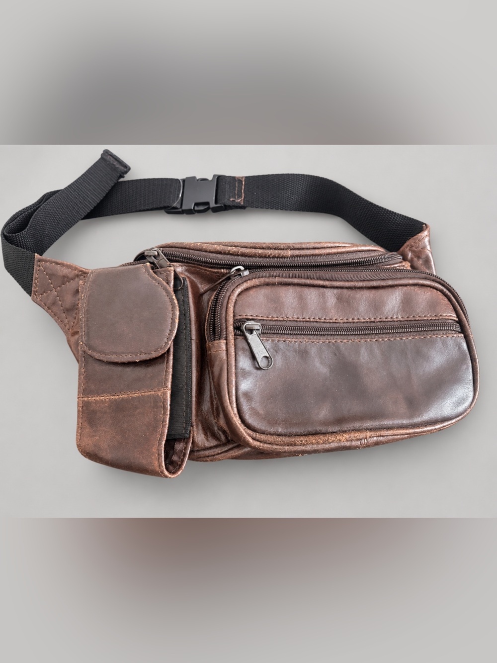 Vintage Wilson’s Leather Brown Crossbody Sling Bag/Waist Pack
